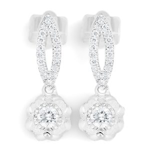 Anting (Diamond Earrings Solitaire Round E16059-20)