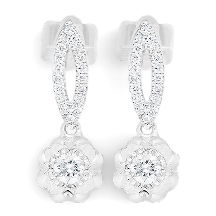 Anting (Diamond Earrings Solitaire Round E16059-20)